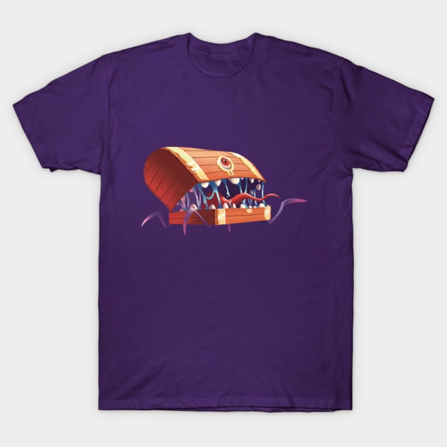 Attack of the chest mimic T-Shirt by kyl_armstrong